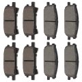 Ocpty Ceramic Brakes Pads Quick Stop Front Rear Brake Pad Fit For 2004-2006 Lexus Rx330 2007-2009 Rx350 2006-2008 Rx400h