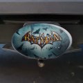 Batman Arkham Asylum Video Game Logo Oval Tow Trailer Hitch Cover Plug Insert