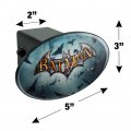 Batman Arkham Asylum Video Game Logo Oval Tow Trailer Hitch Cover Plug Insert