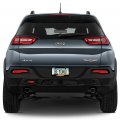 Ipick Image Made For Jeep Trailhawk In Color Black Metal License Plate Frame