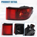 Uxcell Rear Right Side Bumper Reflector Light Lamp For Toyota 4runner 2003-2005 Red