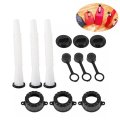 Xspeedonline 3 Set Gas Can Spout Replacement Kit Includes Pour Nozzle Stopper Cap Gaskets Rear Vent Update Old Style Plastic