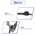 X Autohaux Front Left Abs Sensor Wheel Speed No Eg234373x For Mazda Cx-7 2007-2012 Cx-9 2007-2015 Black White