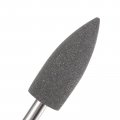 Uxcell 6pcs 120 Grits Abrasive Mounted Stone 2 35mm Shank 1 4 6mm Dia Pointed Point Heads Grinding And Polishing Wheels For