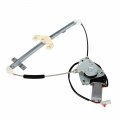 Rear Left Power Window Regulator And Motor For 2001 2002 2003 2004 2005 Honda Civic Replacement Oe 741-744 72750-s5d-a01
