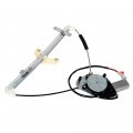 Ocpty Rear Left Side Power Window Regulator Replacement Fit For 2001 2002 2003 2004 2005 Honda Civic W Motor 741-744