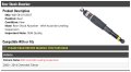 Rear Shock Absorber For 2000-2014 Chevy Tahoe With Autoride Leveling Suspension