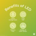 Ge Led Light Bulbs 40 Watt Soft White Decorative Clear Medium Base 4 Pack