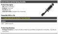 Front Left Strut And Coil Spring Assembly Compatible With 2007-2008 Honda Fit