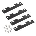 Tail Gate Tailgate Hinge Plates And Screws 5ug-f4669-00-00 Replacement For 2004-2013 450 660 700 Yxr450 Yxr660 Yxr700