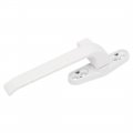 Uxcell Aluminum Alloy Casement Window Locking Handle Grasp Grip Right Hand White