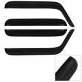 Aintier Side Window Deflectors Sun Rain Guards Set Fit For 2007-2017 Jeep Wrangler 4 Pcs Black