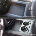 Dual Cup Holder Inserts 2pcs For Chevy Silverado Avalanche Suburban Sierra Yukon Escalade 2007 2008 2009 2010 2011 2012 2013