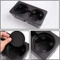 Dual Cup Holder Inserts 2pcs For Chevy Silverado Avalanche Suburban Sierra Yukon Escalade 2007 2008 2009 2010 2011 2012 2013