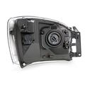 Headlightsdepot Black Housing Halogen Headlights For Dodge Ram 1500 2500 3500 Includes Left Driver And Right Passenger Side 