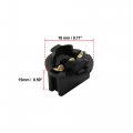 Uxcell 25pcs T10 Dc 12v Wedge Twist Base Socket Light Bulb Holder For Car Instrument Panel Dash Universal Black