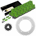 Caltric Drive Chain And Sprockets Kit Compatible With Suzuki Dr650se 1996 1997 1998 1999 2000-2017