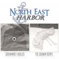 North East Harbor Superior Station Wagon Car Cover Waterproof All Weather Full Exterior Covers Outdoor Indoor Gray Fits