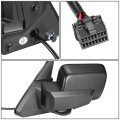 Ch1320267 Oe Style Powered Heated Driver Left Side View Door Mirror Compatible With Jeep Comander 06-10
