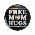 1080 Graphics Free Mom Hugs Rainbow Heart Lgbt Pride Month Key Chain Double Sided Stainless Steel Keychain 
