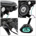 Right Side Headlight Assembly Replacement For Rogue 2014 2015 2016 Chrome Housing Halogen Front Passenger Lamp Replaces