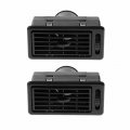 4 Pcs Black Heat Ac Air Exhaust Vent Dash Ventilation Outlet For Car Rv Atv Truck Trailer Plastic 120x60x80mm