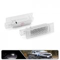 2pcs White Led Footwell Luggage Glove Box Lights Courtesy Interior Storage Compartment Light For Jeep Cherokee Kl Chrysler 200