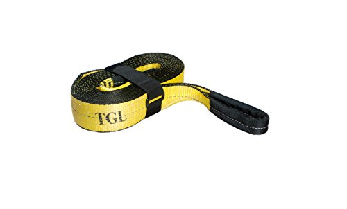 3 20 Tow Strap 30000 Pound Capacity With Reusable Storage