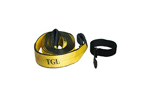 3 20 Tow Strap 30000 Pound Capacity With Reusable Storage