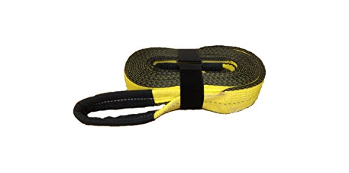 3 20 Tow Strap 30000 Pound Capacity With Reusable Storage
