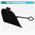 Uxcell Front Bumper Tow Hook Cover Towing Cap For Mercedes-benz S 550 4matic Base 6l V8 Gas 4 7l 2014-2017 No A2228850024