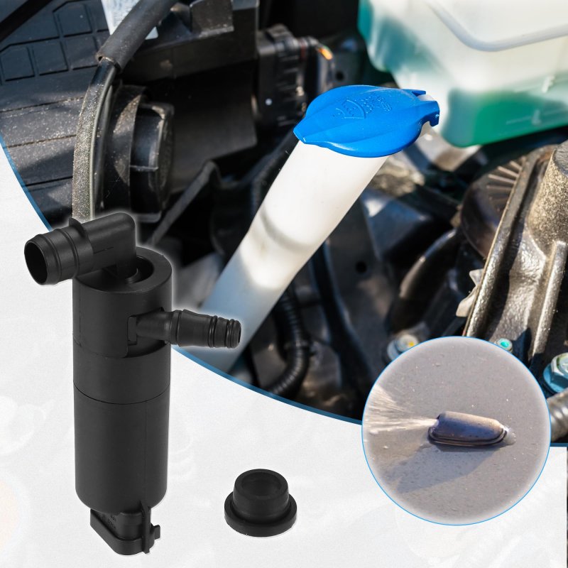 Acropix Windshield Washer Motor Pump Fit For Nissan Teana Pack Of 1 Black