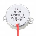 Uxcell Synchronous Gear Motor Ac 24v 30-36rpm 50-60hz Ccw Cw 4w For Electric Fan