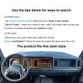 Dash Cover Mat Custom Fit For Ford Ranger Bronco Ii Dashboard Pad Carpet J301 Navy Blue