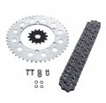 Kawasaki Kdx200 Kdx220 O Ring Chain Sprocket Silver 13 47 108l 