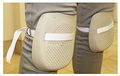 Toolusa Rubber Knee Pads With Adjustable Straps For Most Sizes- 6x5 Caps Sf-30001