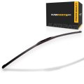 Beam Wiper Blade For Chevy Traverse 2009 2017 Natural Rubber Black Plastic Steel Blend Frame Pre Attached Adapter Replacement
