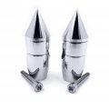 Xkh- Motorcycle 1 Inch Spike Risers Compatible With V Star 650 Classic Custom Silverado Road Chromed B00y5na9ig