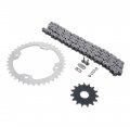 2009-2013 Fits Yamaha Yfz450r 450r O Ring Chain Sprocket Silver 15 38 98l