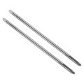 2pcs Straight Flute Thread Taps M5 X 0 8 H2 150mm Extra Long Metric Screw Machine Tap Threading Tapping Tools High-speed Steel 