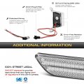 Switchback White Amber Led For Chevy Silverado Gmc Sierra 1500 2500hd 3500hd Chrome Towing Mirror Backup Clearance Turn Signal