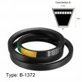 Uxcell B-1372 B54 Drive V-belt Inner Girth 54 1372mm Industrial Power Rubber Transmission Belt