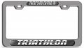 There S No Crying In Triathlon Ch 3d Metal License Plate Frame Auto Suv Truck Tag Holder O28 