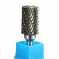 Uxcell Double Cut Tungsten Carbide Rotary File 5 8 Head 6mm Shank Cylinder End