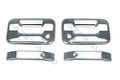 Razer Auto Black Chrome Door Handle Cover 2d W Passenger Keyhole For 2004-2014 Ford F150 