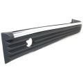 Front Bumper Trim For Gmc C2500 C3500 1988 2000 Driver And Passenger Side Pair Black Plastic With Chrome Strip Replaces