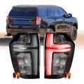 Rear Tail Lights For 2021 2024 Chevrolet Chevy Tahoe And Suburban 2025 Style Light Smoke Lens With Red Led 2 Piece Set Left 