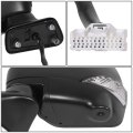Auto Dynasty Ni1320273 Side Door Power Mirror With Heated Blind Spot Camera Memory For Nissan Quest 2011-2014 Driver Left Paint