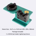 Waltyotur Cat40 Tool Holder Tightening Fixture Universal Cnc Tighten Clamping For Worktable Toolcart
