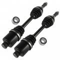 Caltric Rear Left And Right Cv Joint Axle With Bearing Compatible Polaris